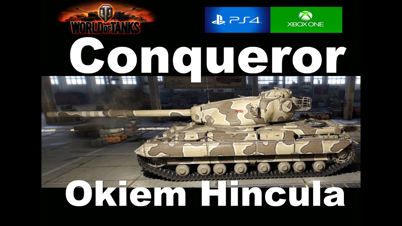 Conqueror Okiem Hincula World of Tanks Xbox One
