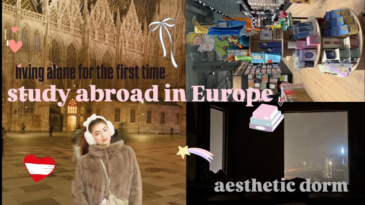 STUDY ABROAD IN EUROPE | переезд в Австрию, первые дни в одиночестве 