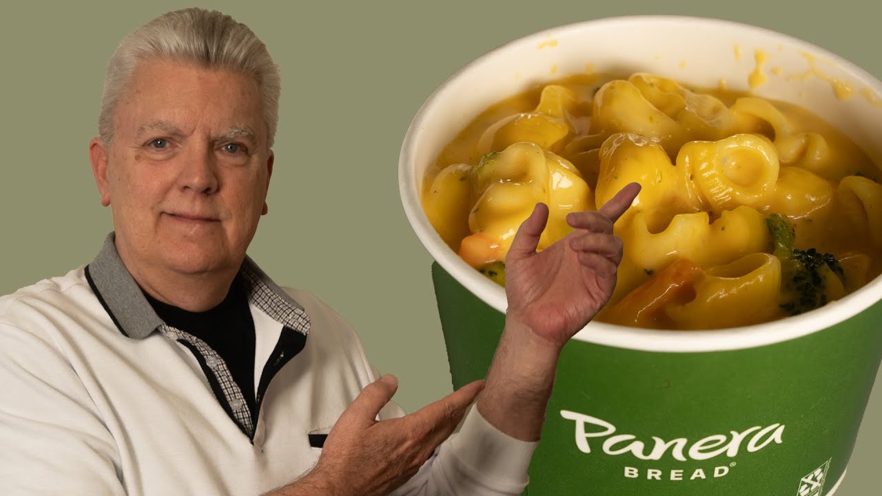 ASMR: ем хлеб Panera, брокколи, чеддер, макароны с сыром и говорю о крабовой ловле