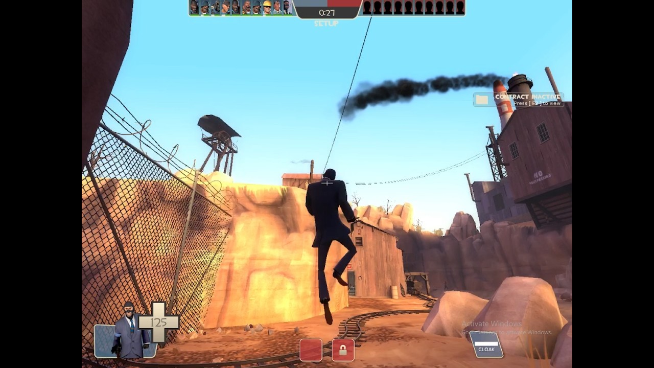 using cheats to have fun in tf2