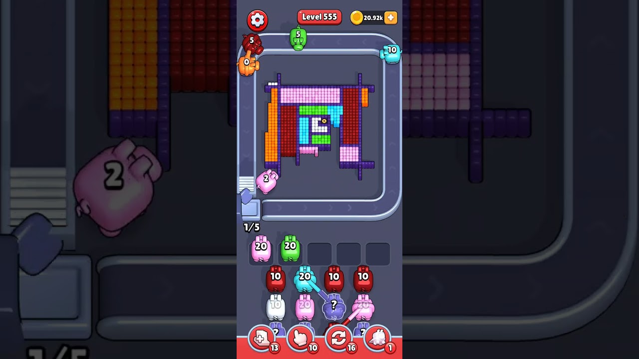 Pixel Flow level 555