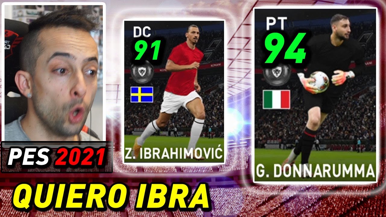 Opening MILAN DONNARUMMA, IBRAHIMOVIC... myClub PES 2021 | BillyDevil.