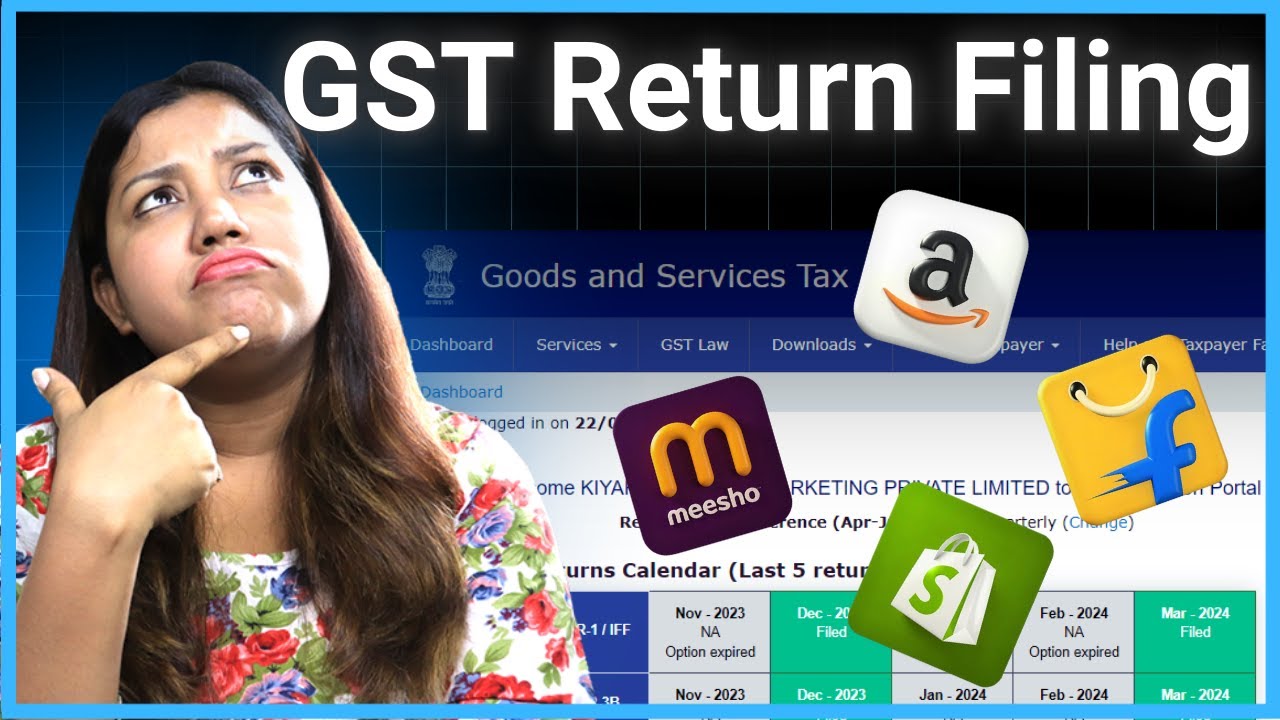 GST Return Filing for Ecommerce Sellers | Amazon Flipkart Meesho