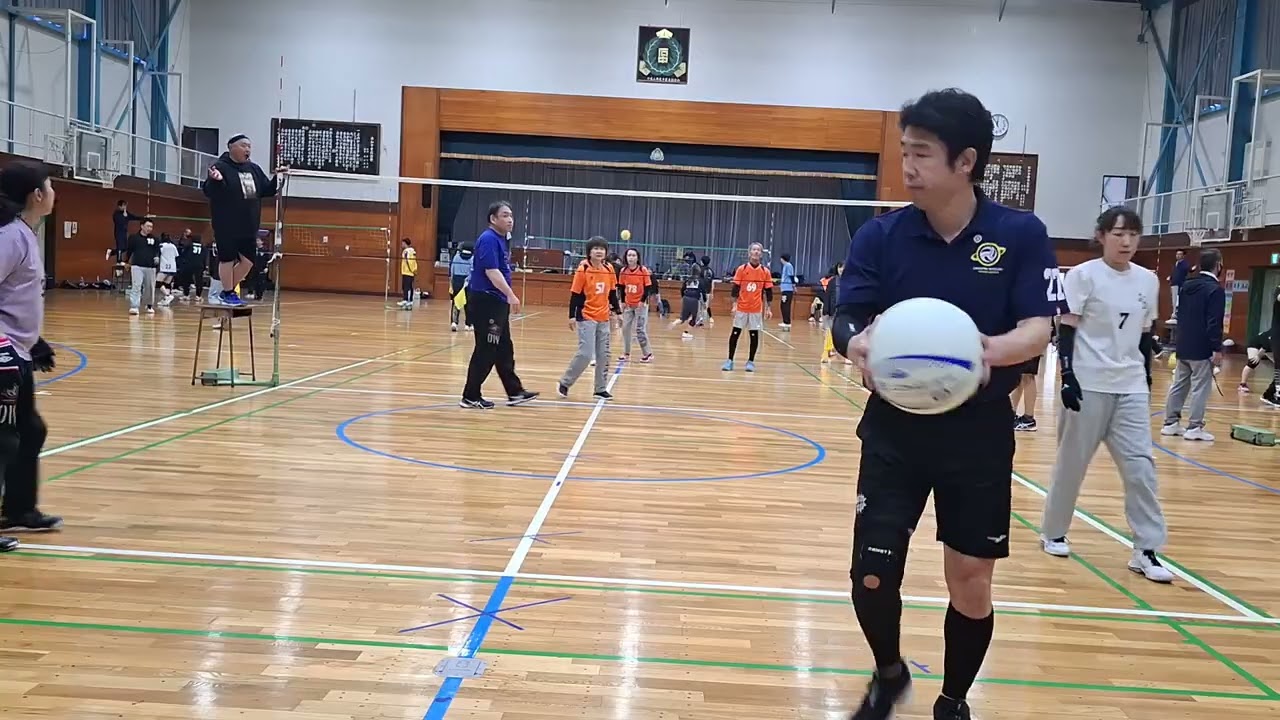３月石和体協交流大会（対御坂１）