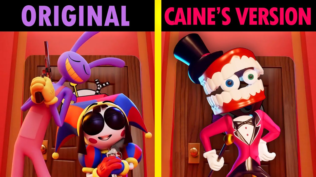 Jax and Pomni sing Daisy Bell vs Caine sings Daisy Bell / The Amazing Digital Circus | TADC