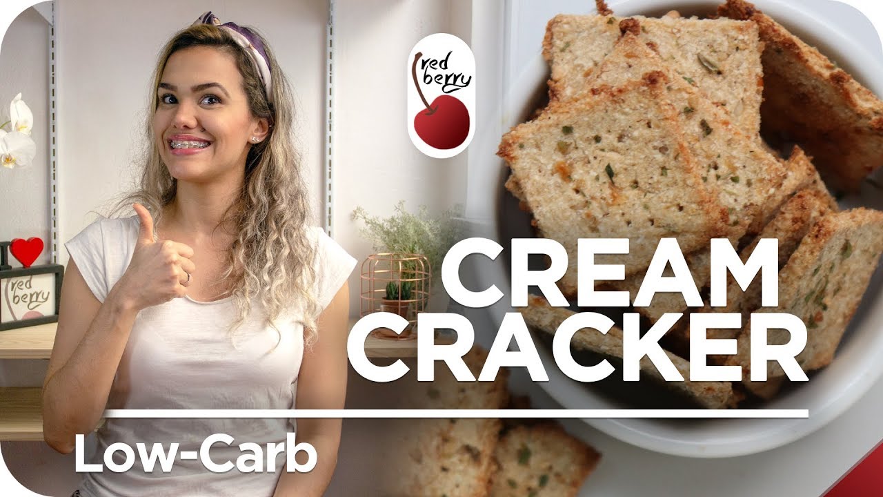 Biscoito Cream Cracker Low Carb
