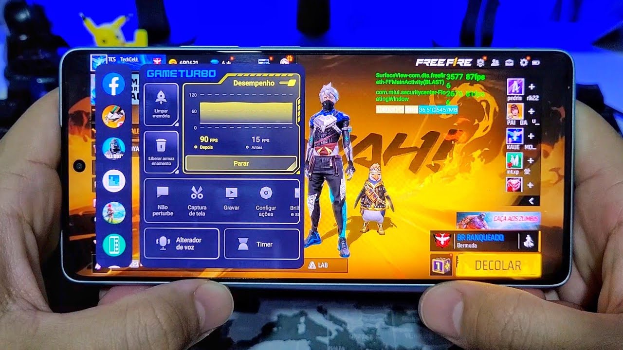 ATIVEI A POTÊNCIA MÁXIMA DO POCO F5 120HZ!