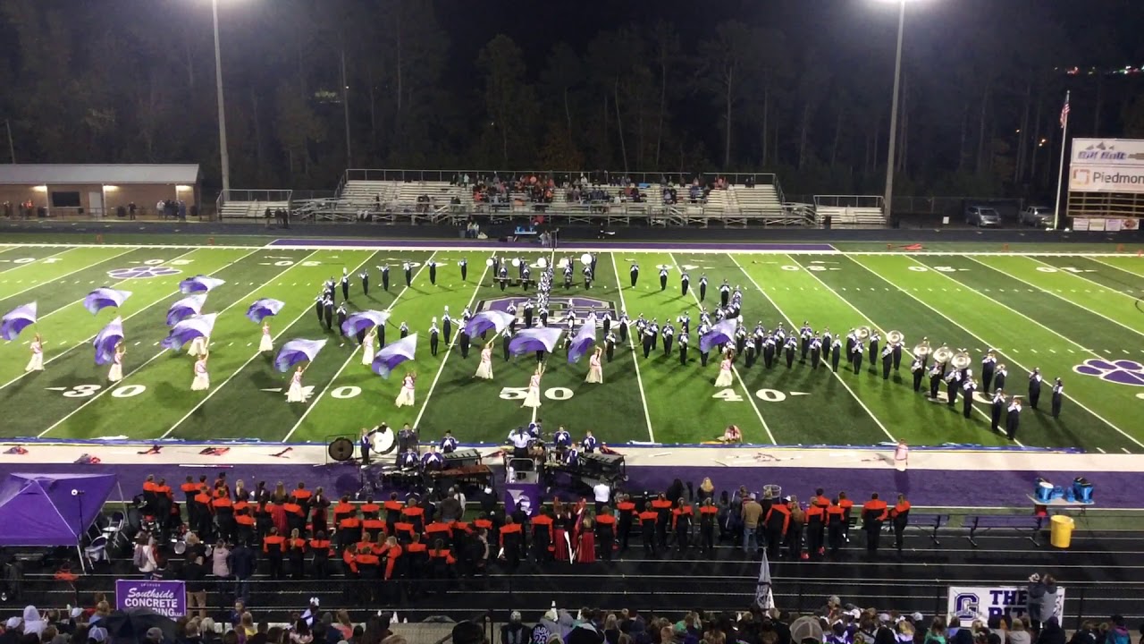 Gilmer County High School Marching Band.....Love, Peace, and Joy. Final 2018 performance 11/1/18