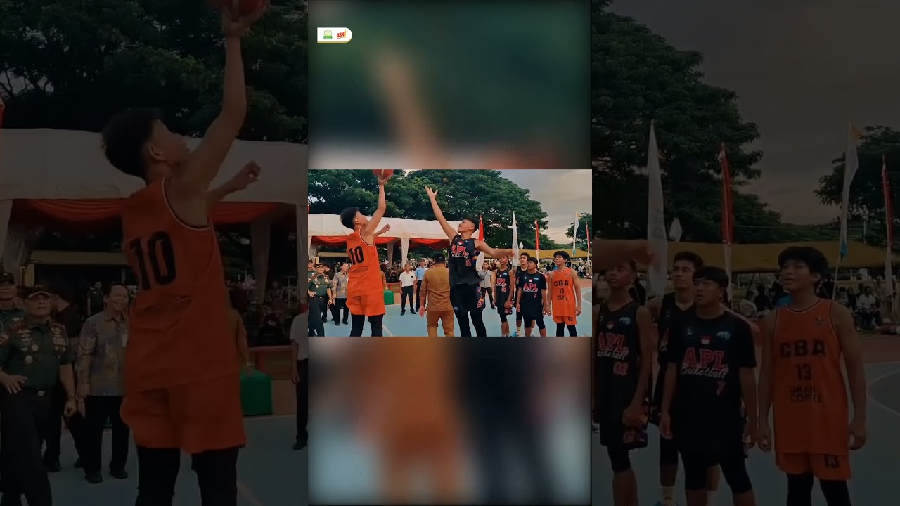 Pj Gubernur Safrizal Menghadiri Pertandingan Bola Basket Antar SMA Se Provinsi Aceh Dalam Rangka