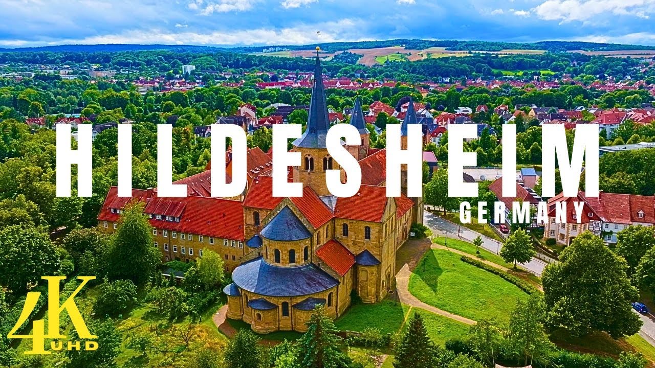 Hildesheim , Germany 🇩🇪 4K UHD | Drone TOUR