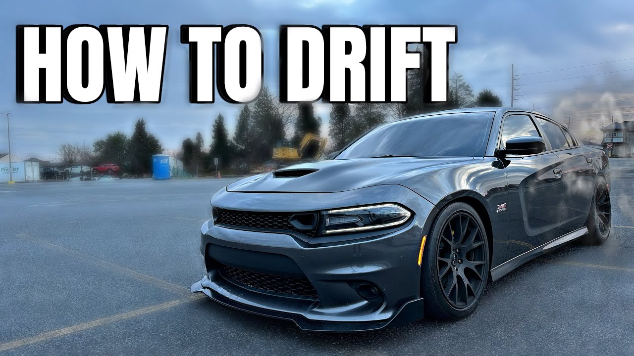 HOW TO DRIFT A DODGE CHARGER RT💨 ( V6, SCAT PACK, OR HELLCAT..)