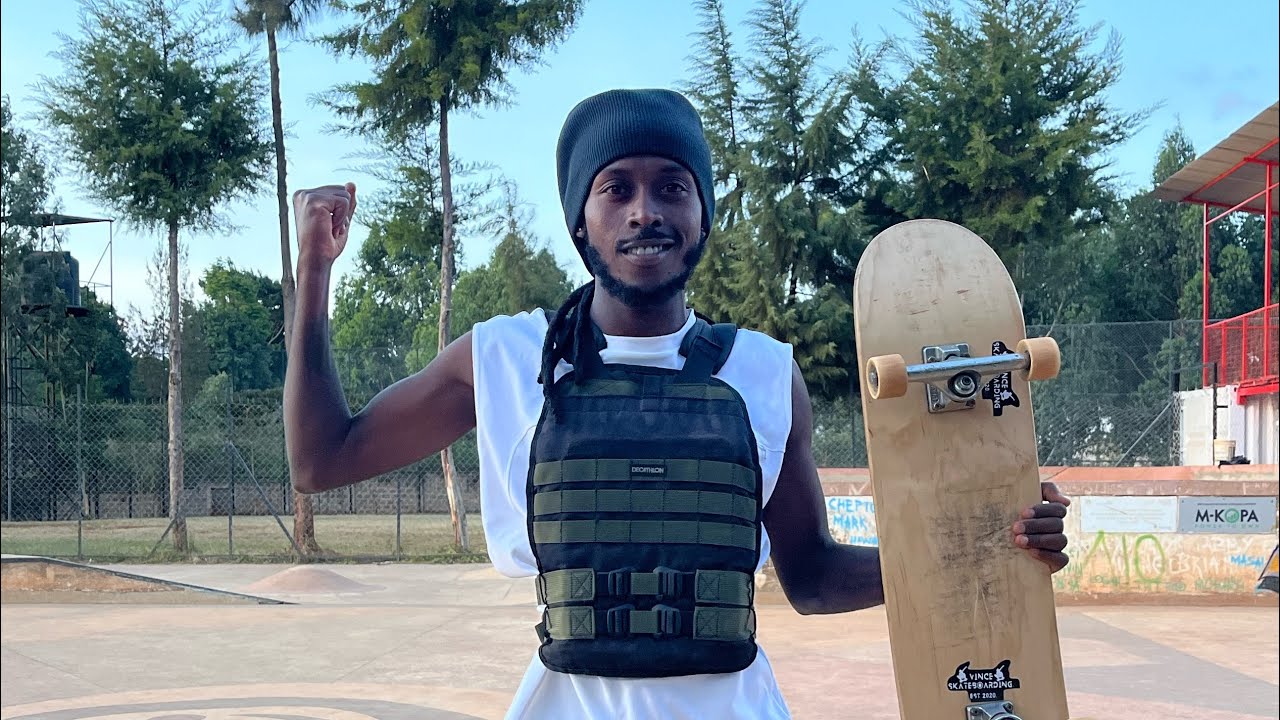 Спокойная катание на скейте в парке 🛹 