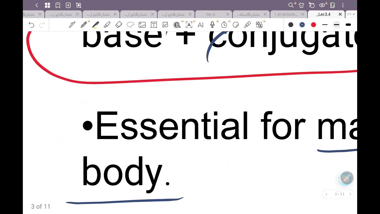 محاضرة كيمياء محلول بفر مرحلة اولى - G.chemistry puffer solutions 