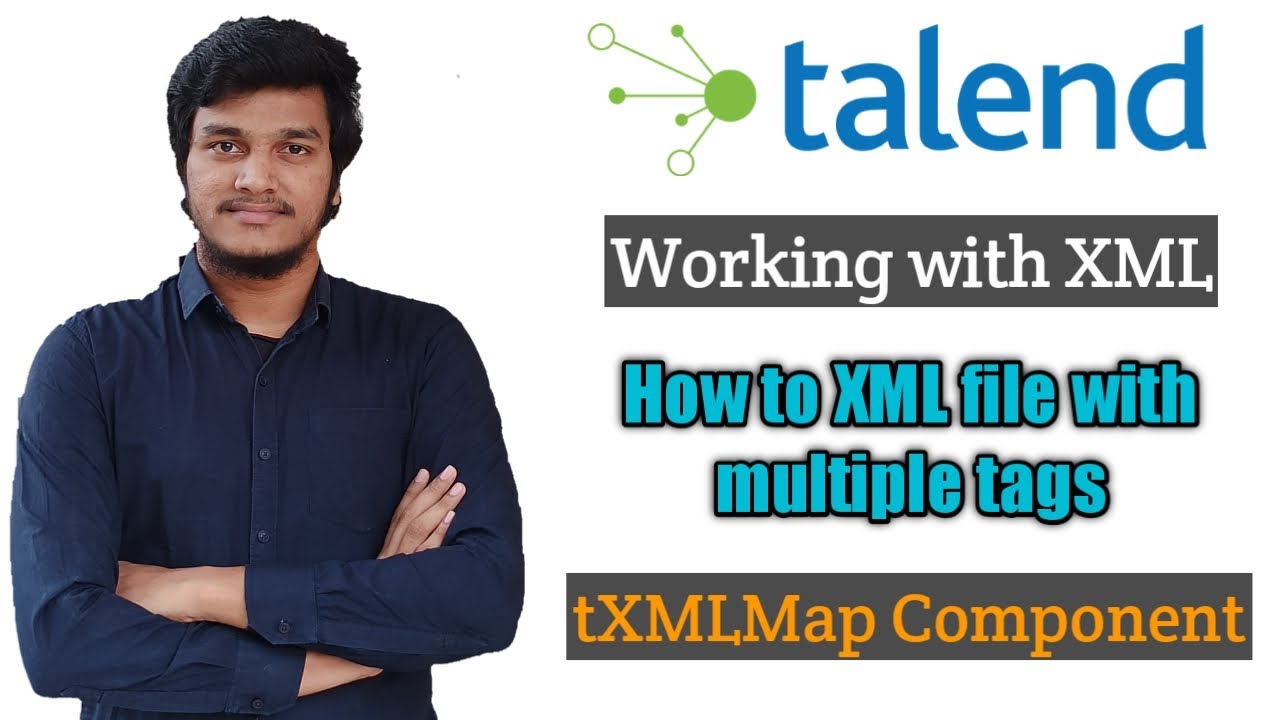 47. Как загрузить XML-файл с несколькими циклами l tXMLMap l Talend Data Integration