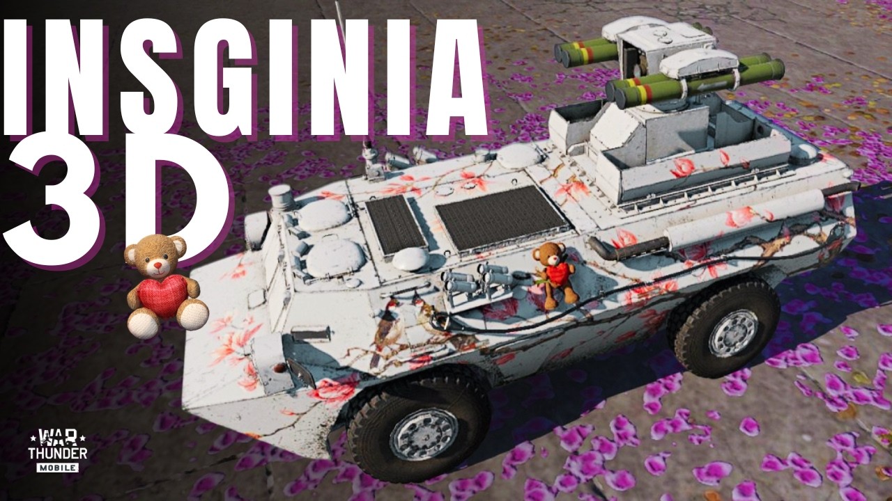 ♥AFT09♥: LA PRIMERA DECAL 3D🧸| @War Thunder Mobile