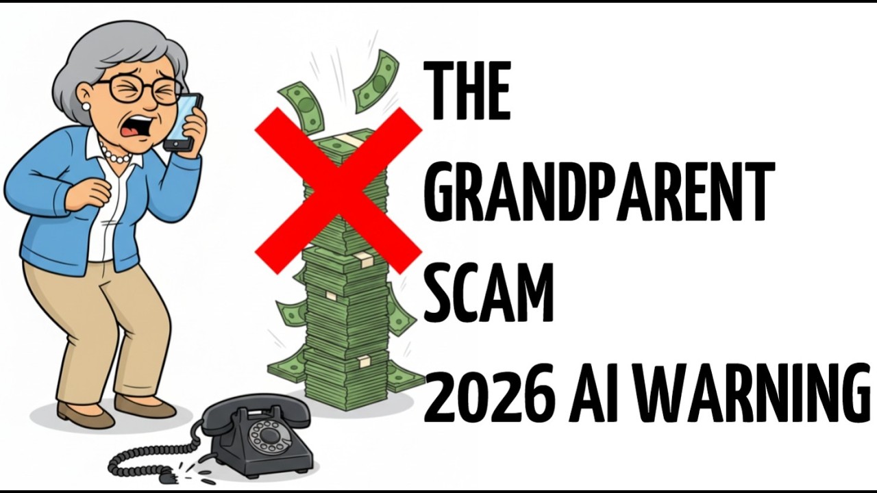 The Grandparent Scam: 3 Questions That Stop AI Voice Scammers in 2026