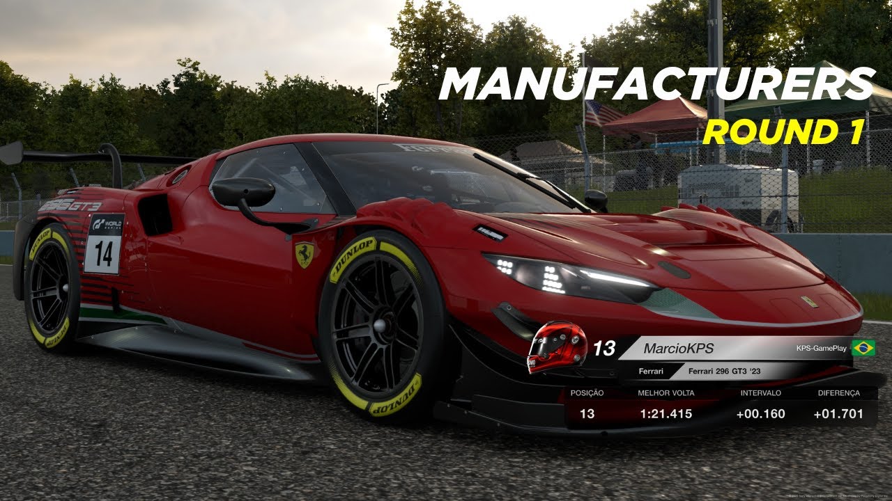 GRAN TURISMO 7 | MANUFACTURERS CUP | KPS GAMEPLAY | FERRARI | ROUND 1