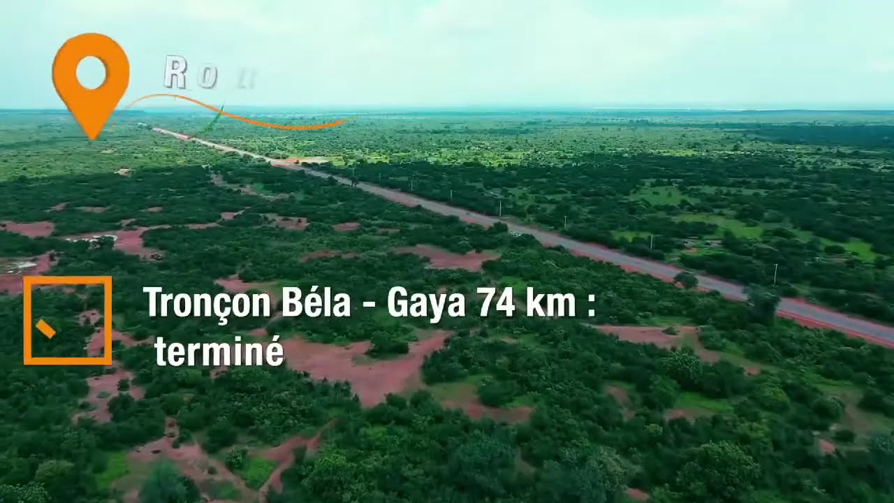 ●[Route Dosso - Bela - Gaya, 157 Km, taux d’exécution 86,7%]●