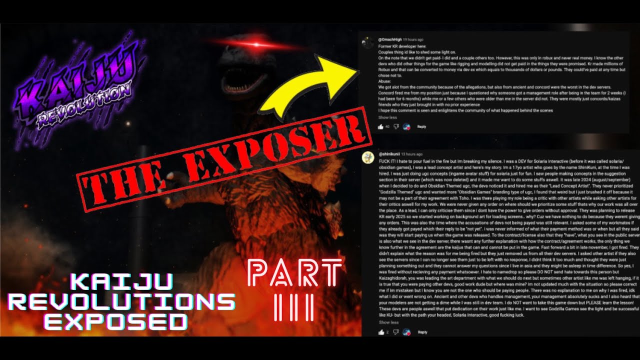 KAIJU REVOLUTION GOT EXPOSED!?! PART III - (Behind the Scenes)...