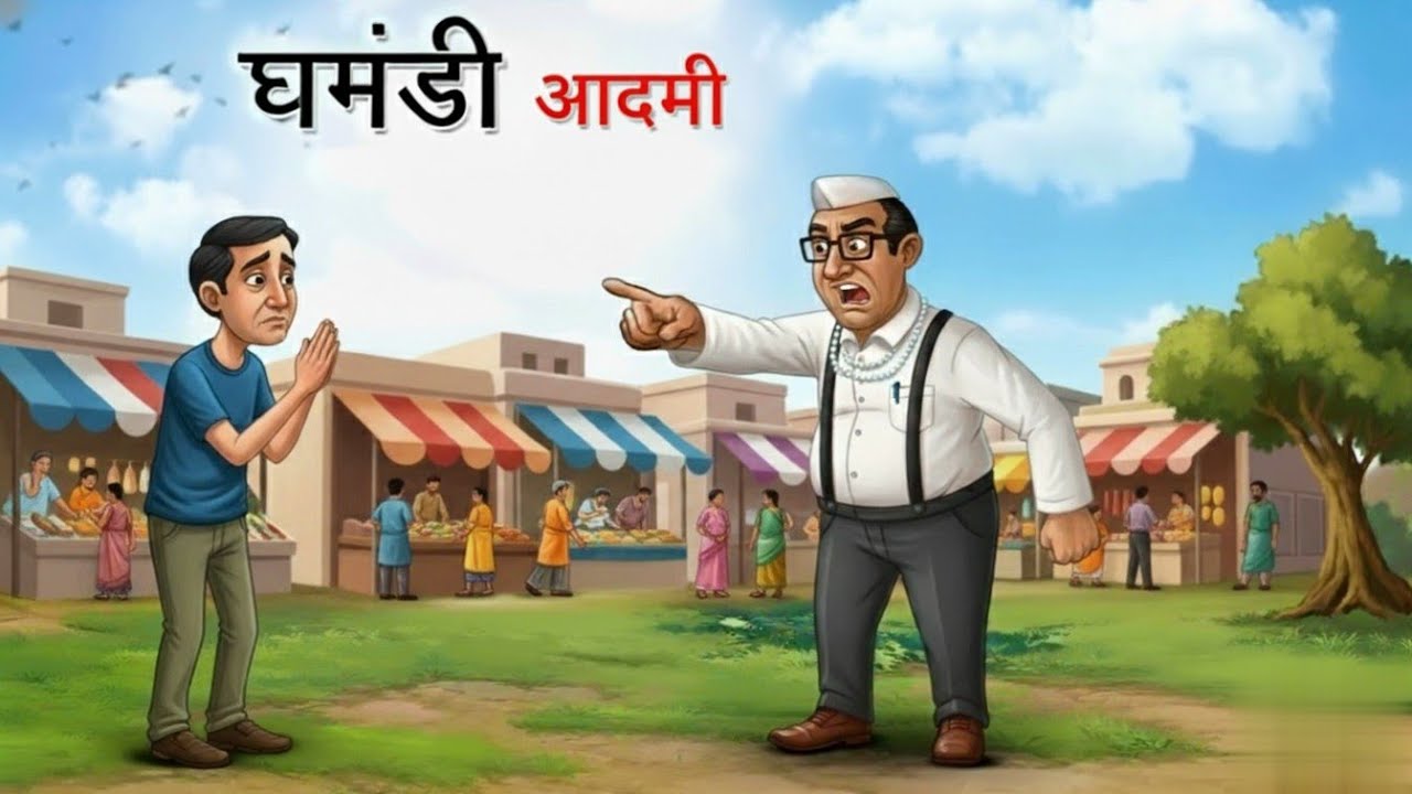 घमंडी आदमी | GREEDY MAN | HINDI KAHANIYA | HINDI MORAL STORIES