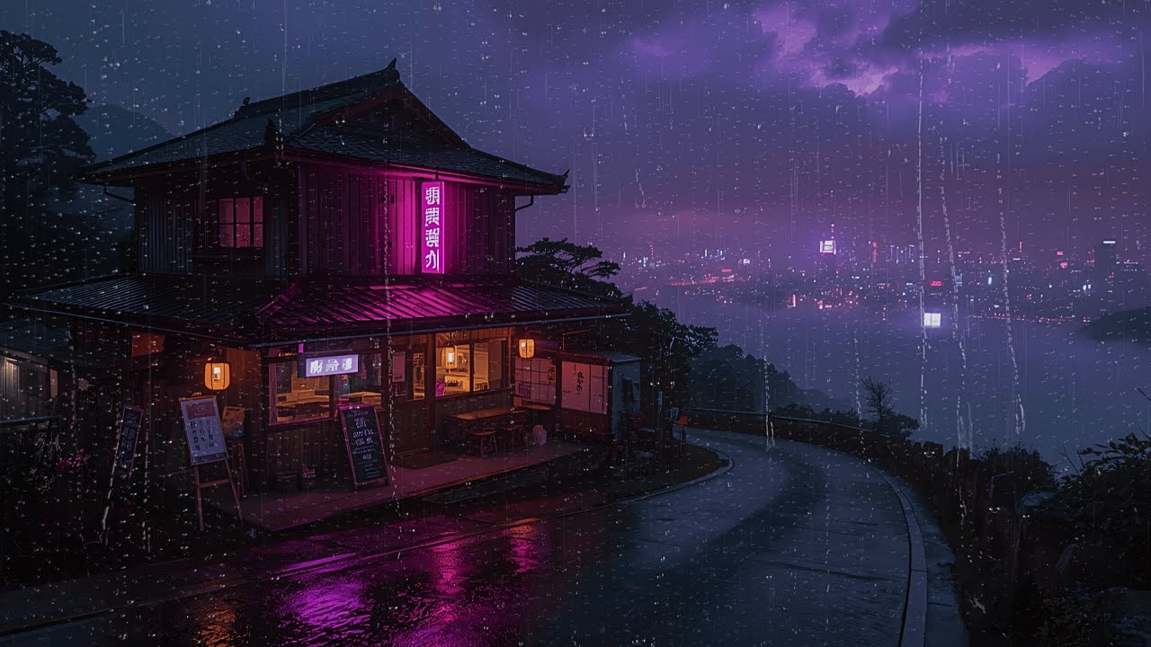 90s Tokyo Chill Night — Lofi Music for Deep Focus
