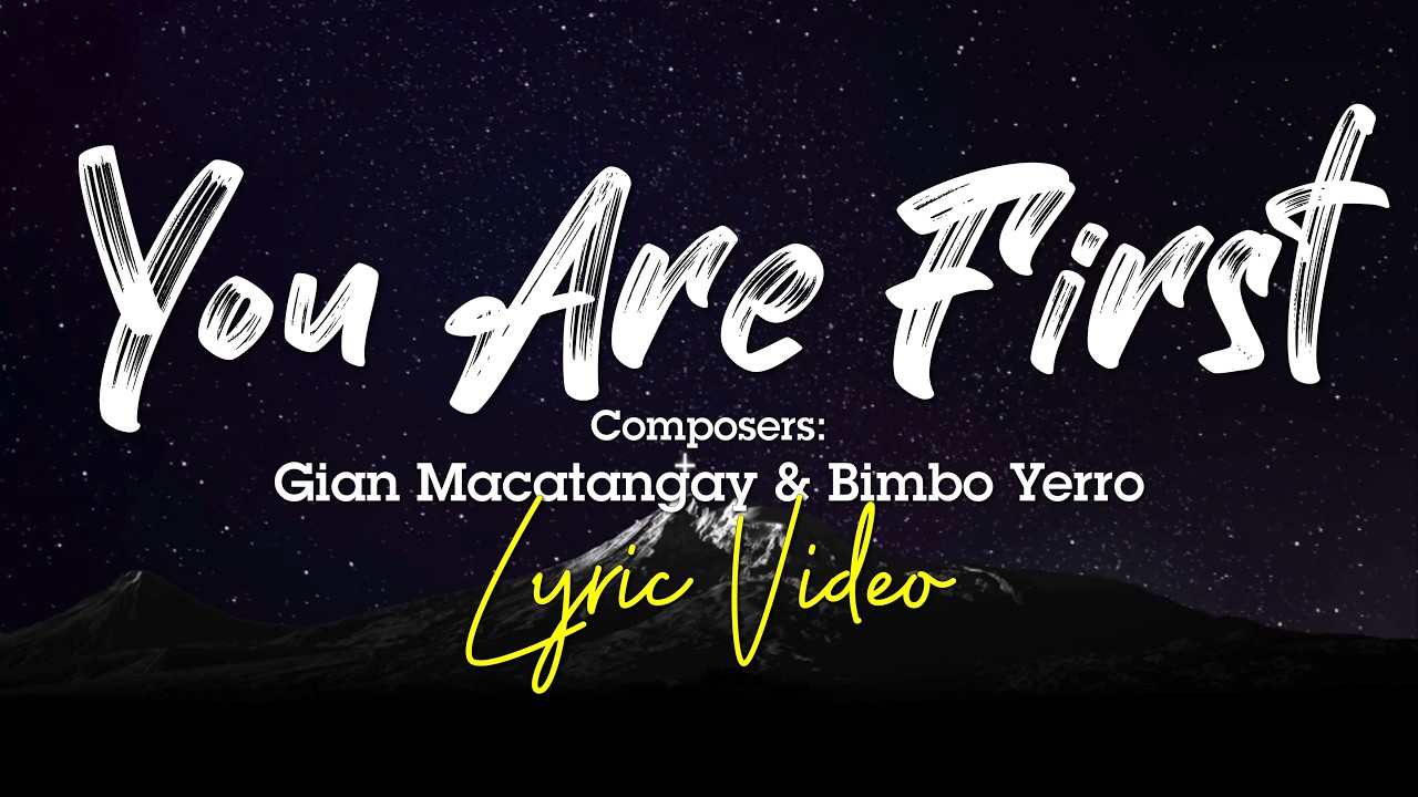 You Are First - Liveloud (Lyric Video)