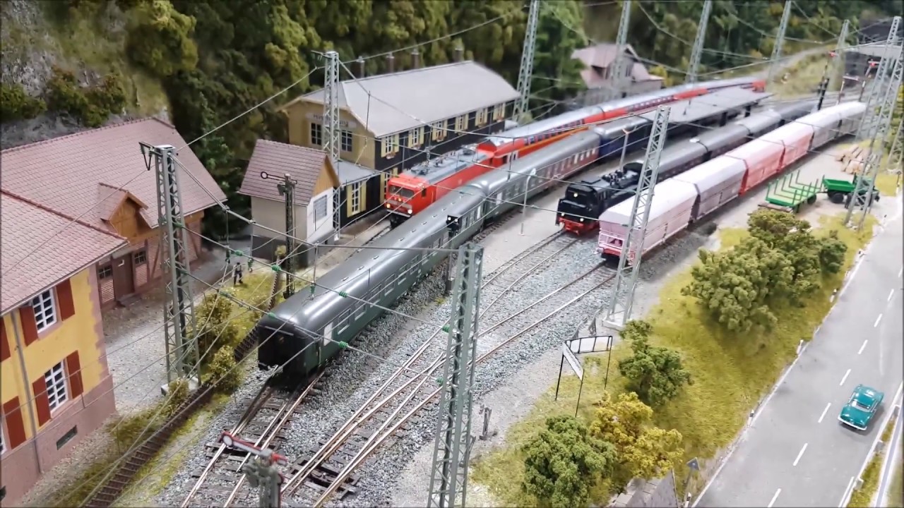 Intermodellbau Dortmund vom 19.- 22.4.2018 / Modellbahn Impressionen