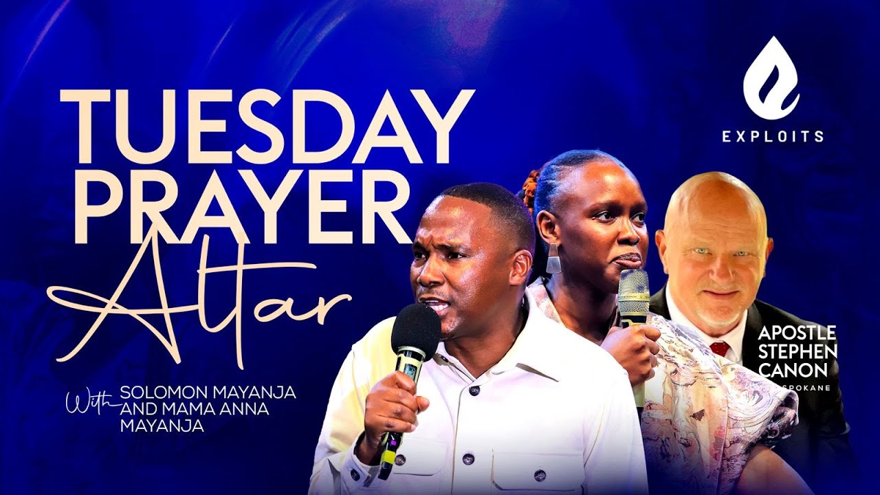 Exploits Tuesday Prayer Altar with Solomon and Mama Anna Mayanja | Apostle Stephen Canon.