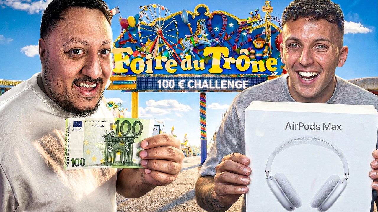 100 &euro; CHACUN &agrave; la FOIRE DU TRONE ft Antoine (Qui gagnera le plus)