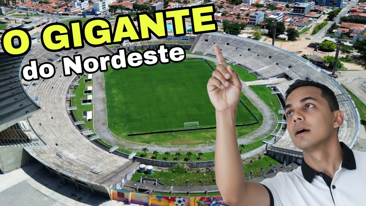 O Almeidão é o Gigante do Nordeste? 🏟️ João Pessoa Vista do Alto #ALMEIDÃO #joaopessoa 