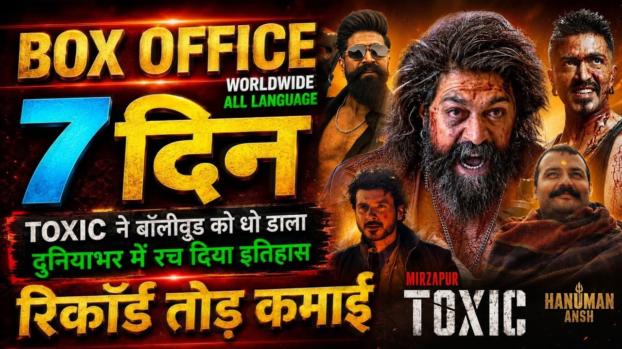 Toxic Box Office Collection, Yash, Kiara A, Nayanthara, Toxic Movie 6th Day Collection Worldwide