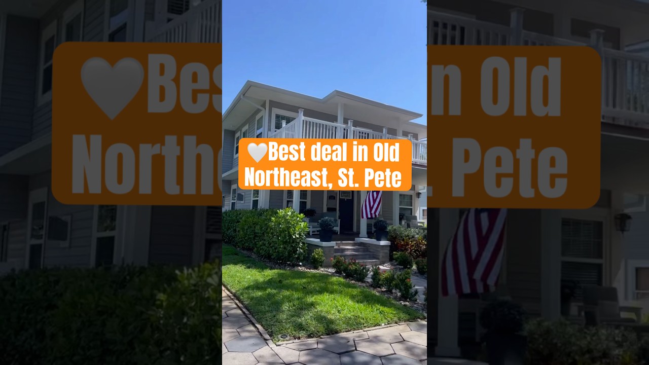 This home for sale in Old Northeast St. Pete for $2.35M is the best deal and this is why ⬇️