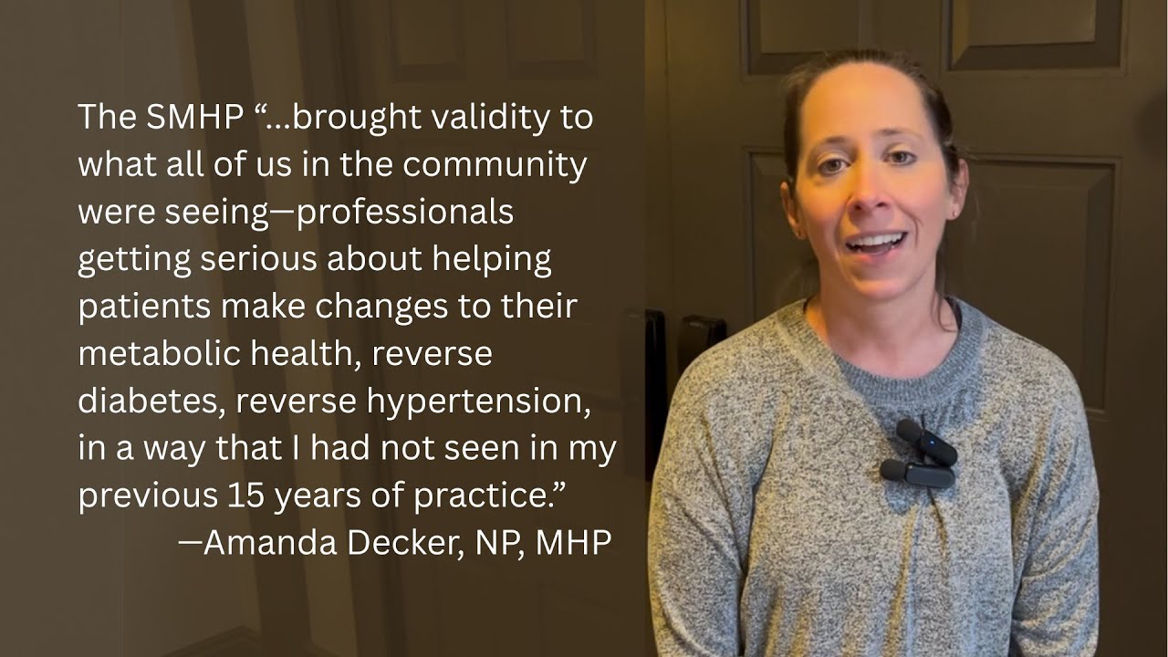 SMHP Testimonial - Amanda Decker, NP