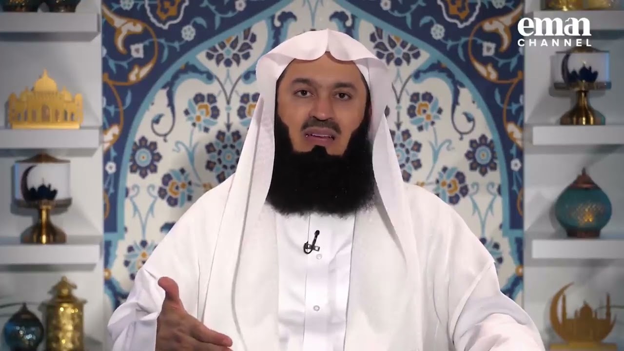 Become a good person, even if you falter - Mufti Menk