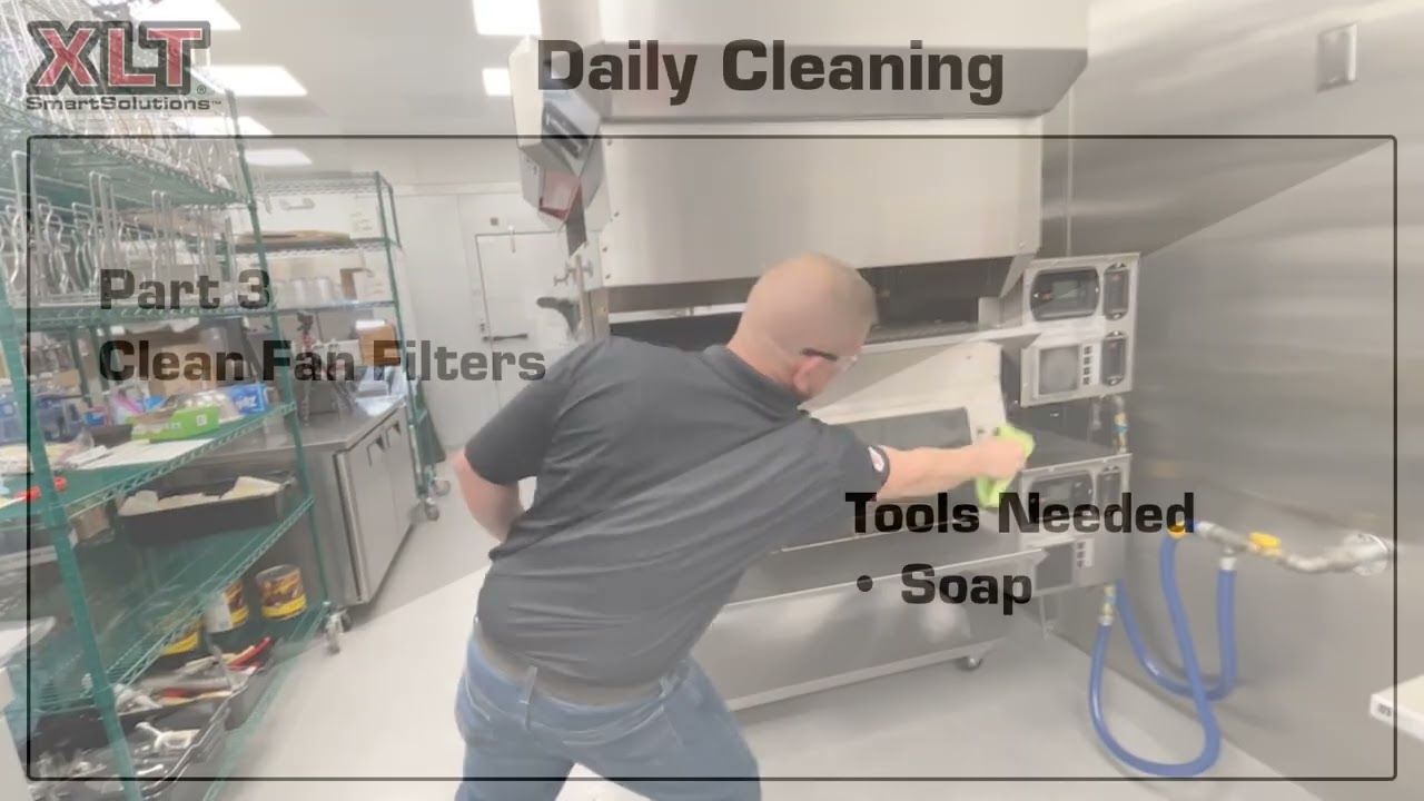 XLT Ovens - Daily Cleaning