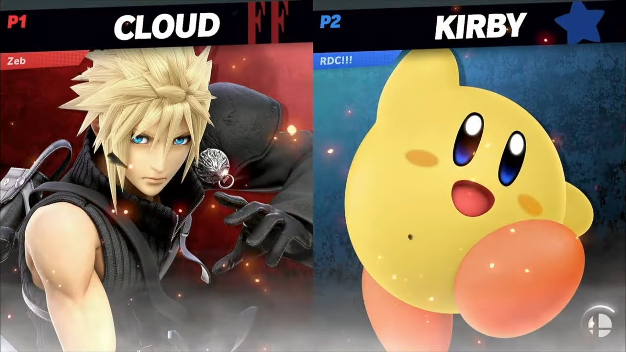 CheeseKerd (Kirby) vs Zeb (Cloud) - Pool D WQF - Blazing Battlefield #7