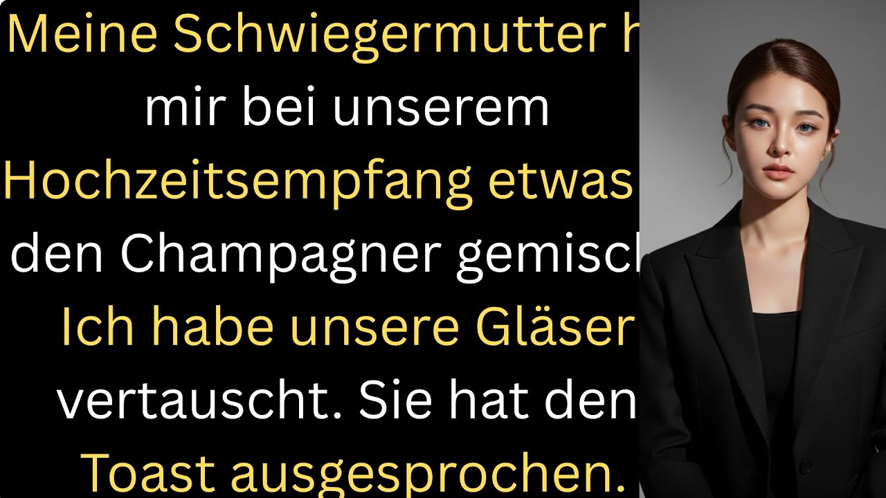 Meine Schwiegermutter mischte heimlich etwas in meinen Champagner bei unserer Hochzeit...