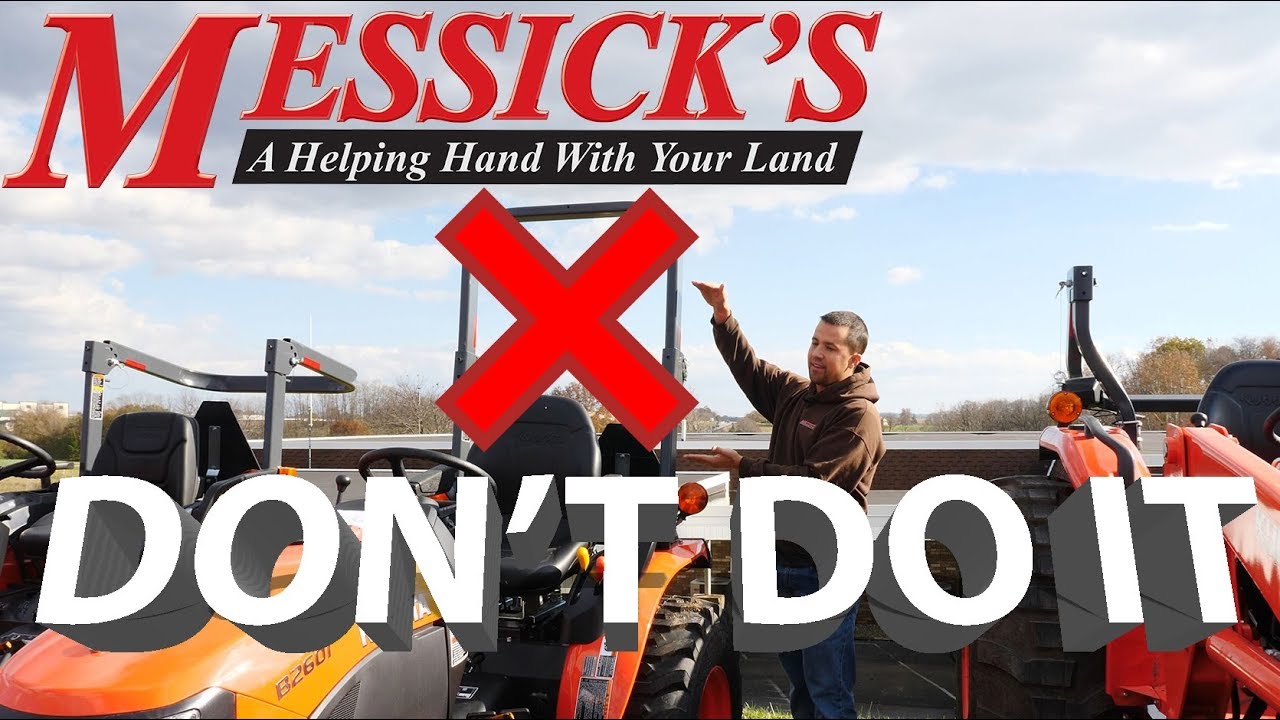 The *WORST MISTAKE* a new tractor owner can make (modding ROPS)