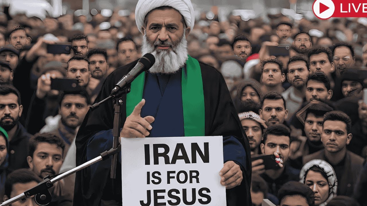 100,000 Iranians Watch LIVE as Top Religious Leader Share His Testimony: 