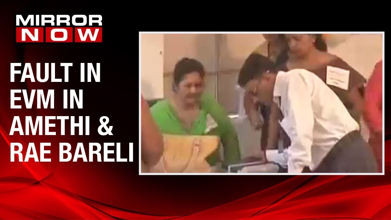 2019 Lok Sabha election: Fault in EVM and VVPAT malfunctioning reported in Amethi and Rae Bareli