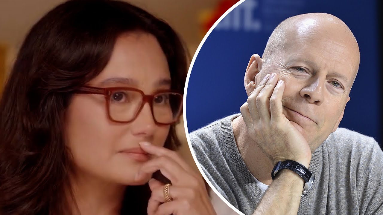 Bruce Willis' Wife Emma Tears Up Over His Latest Dementia Symptoms