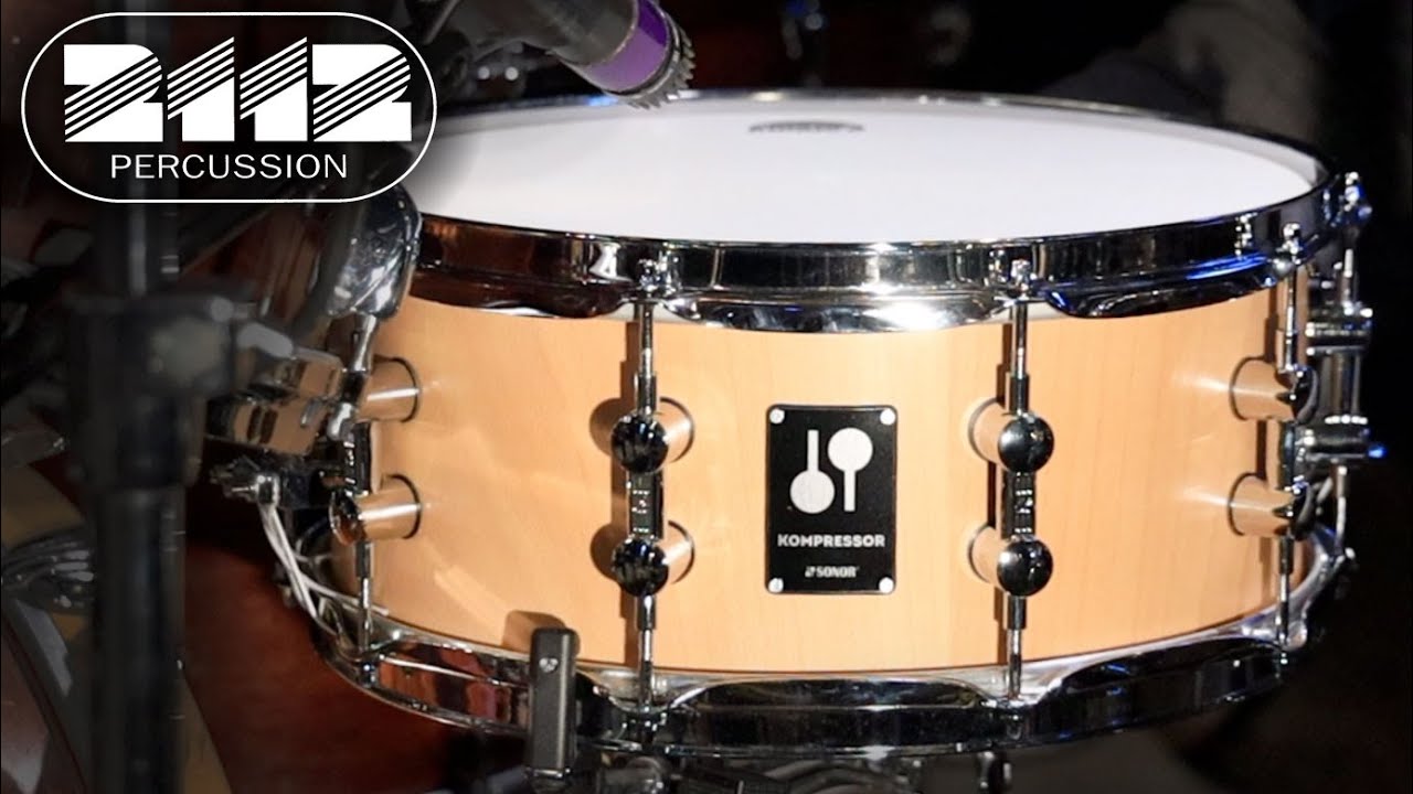 Sonor Kompressor Beech Snare Drum 6x14