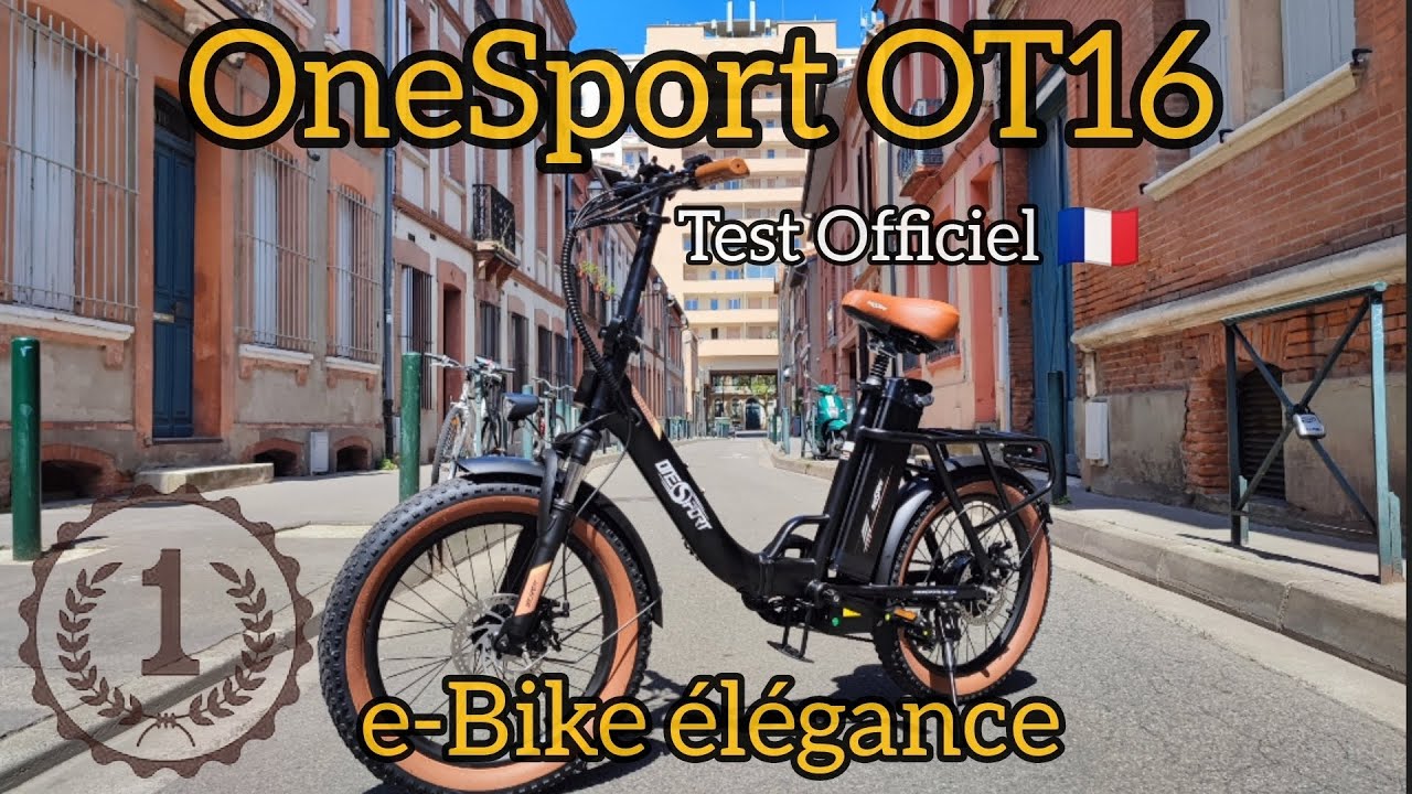 Test Complet: vélo électrique OneSport OT16 e-Bike cruiser élégance