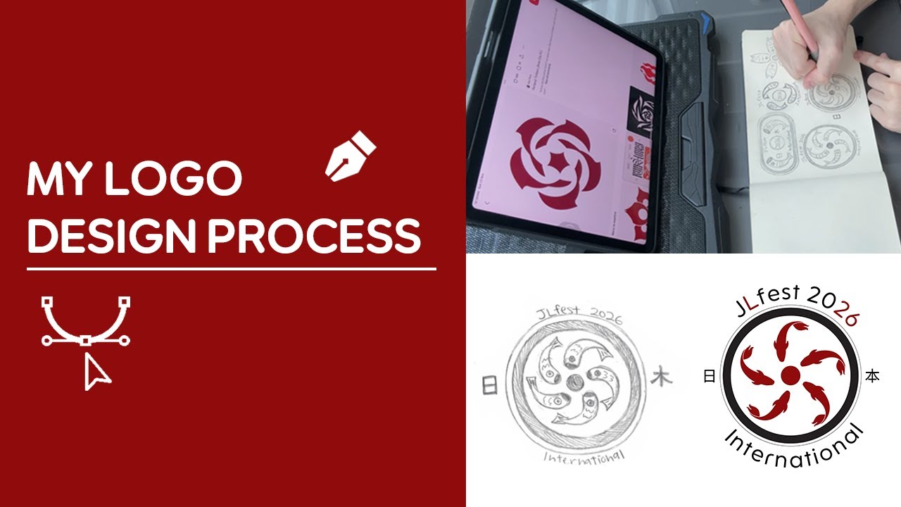 Design a Japanese logo with me | Adobe Illustrator