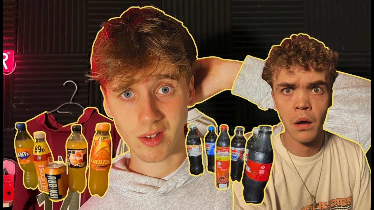WillJeko and Squash fizzy drink taste test