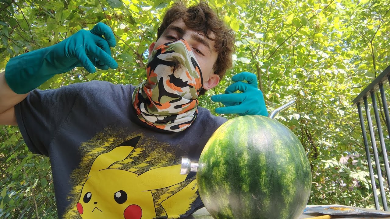 Getting Straight geeked with my watermelon bong.420