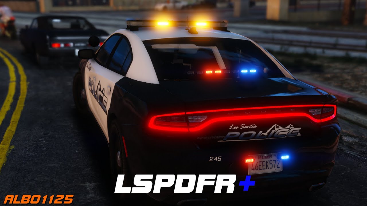 [no commentary] GTA V LSPDFR CITY PATROL-pursuit, prisoner escape #4 #gta5mods #lspdfr #nocommentary