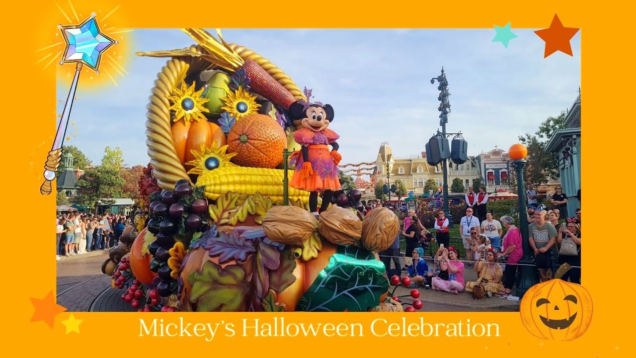 Disneyland Paris, Mickey’s Halloween Celebration parade, 11th October 2023, 17h00 / 5pm