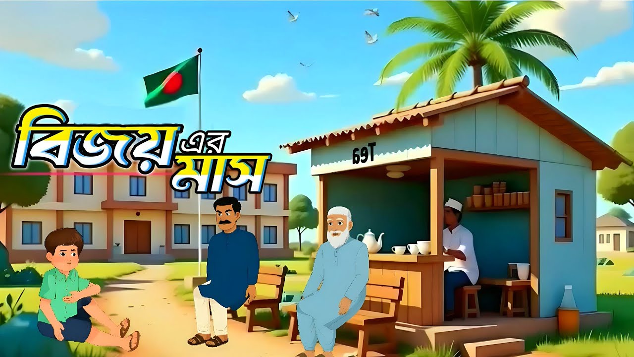 বিজয় এর মাস | Bijoy Er Mash |  বাংলা কার্টুন ভিডিও | Ayan Aniverse 