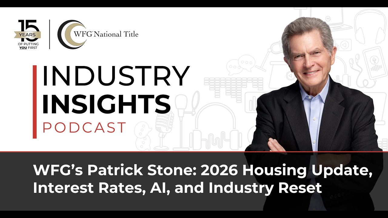 2026 Real Estate & Mortgage Market Outlook | Patrick Stone on Rates, AI, Affordability & Leadership
